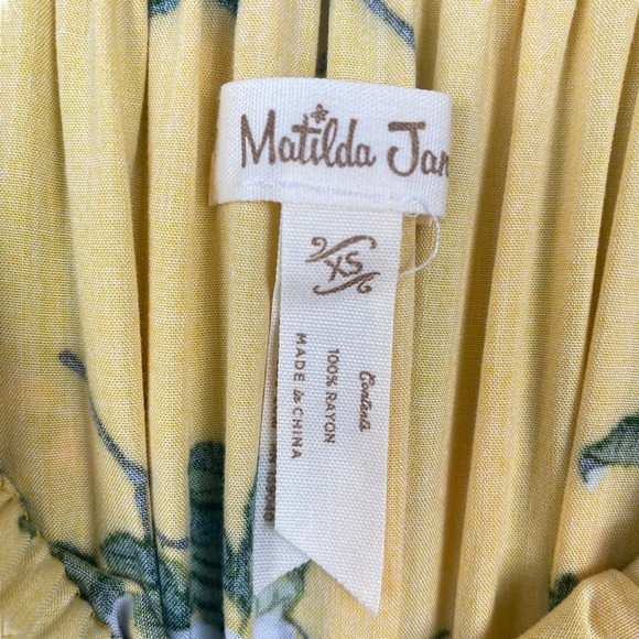 MATILDA JANE Yellow Brilliant daydream Hooked On A Feeling Dress SIZE XS - Picture 7 of 14
